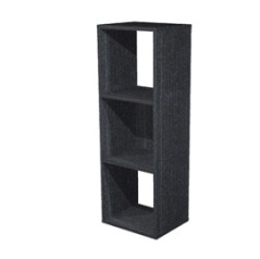 LIBRERIA 3 CASELLE 35,9x29,2cm-H103,9cm NERO VENATO - RAINBOW