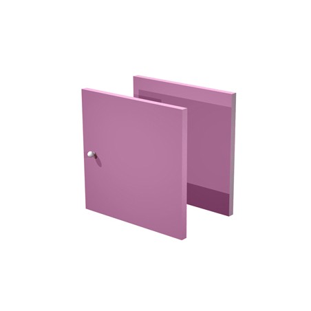 COPPIA ANTINE VIOLA per LIBRERIA RAINBOW