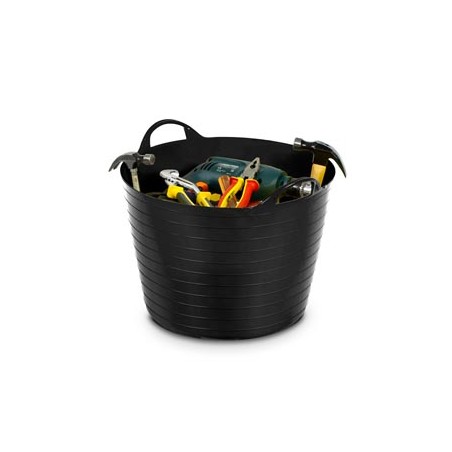 CESTONE FLEXY 40LT Ã˜48cm H37.5cm NERO CEP