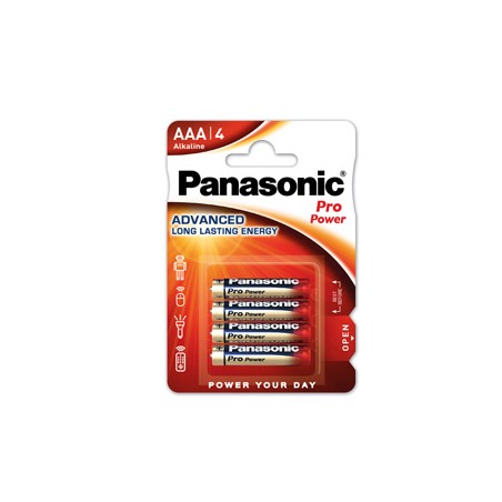 BLISTER 4 ministilo LR03 Pro Power AAA PANASONIC