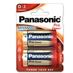 BLISTER 2 torce LR20 Pro Power D PANASONIC