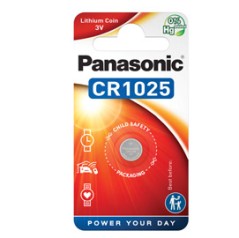 BLISTER Micropila litio CR1025 PANASONIC