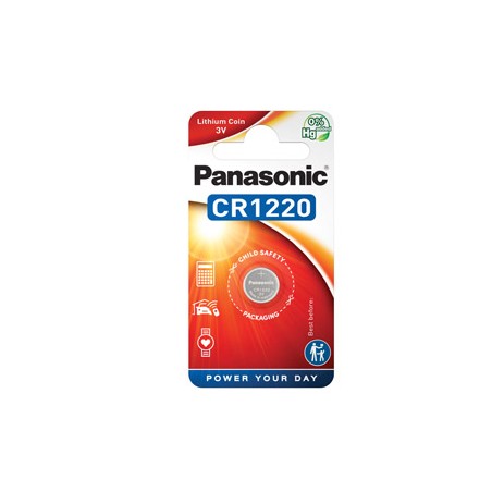 BLISTER Micropila litio CR1220 PANASONIC