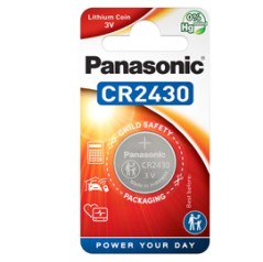 BLISTER Micropila litio CR2430 PANASONIC