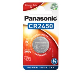 BLISTER Micropila litio CR2450 PANASONIC