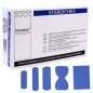 Scatola 100 CEROTTI Assort. in 5 misure BLU DETECTABLE