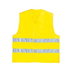 GILET ALTA VISIBILITA' GIALLO FLUO Tg. L