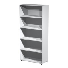 ARMADIO MODULARE A GIORNO 90x44cm - H200cm GRIGIO