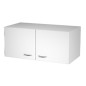 SOPRALZO A 2 ANTE 90x45,8cm - H40cm per ARMADI MODULARI BIANCO