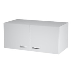 SOPRALZO A 2 ANTE 90x45,8cm - H40cm per ARMADI MODULARI GRIGIO