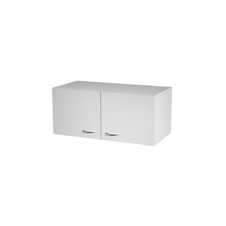 SOPRALZO A 2 ANTE 90x45,8cm - H40cm per ARMADI MODULARI GRIGIO