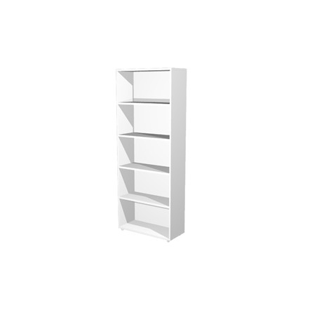 LIBRERIA ALTA A GIORNO 76x32cm - H196cm BIANCO