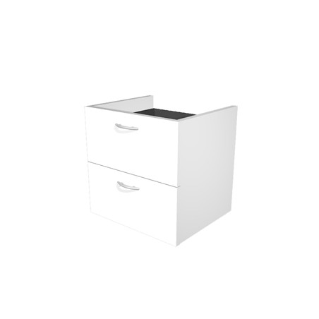 COPPIA CASSETTI 36x29x35,5cm x libreria L40 BIANCO