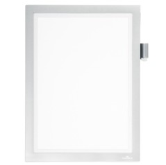 Cornice adesiva DuraframeÂ® Note A4 21X29,7cm argento DURABLE