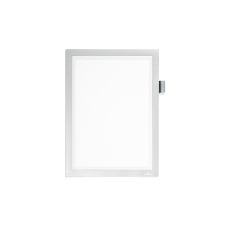 Cornice adesiva DuraframeÂ® Note A4 21X29,7cm argento DURABLE