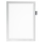 Cornice adesiva DuraframeÂ® Note A4 21X29,7cm argento DURABLE