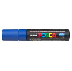 Marcatore UNI POSCA PC17K p.scalpello 15mm blu UNI MITSUBISHI