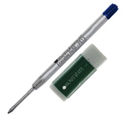 BLISTER 1 REFILL + GOMMA MONTEVERDE PER SFERA CANCEL. PARKER Â® BLU PUNTA MEDIA