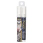 BLISTER 2 MARCATORI A GESSO LIQUIDO Waterproof BIANCO 2-6mm Securit