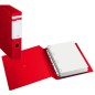 Raccoglitore STELVIO F 50 A4 4D rosso 22x30cm SEI ROTA