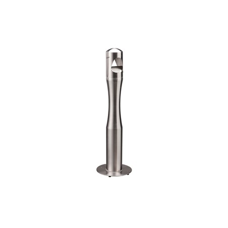 Portacenere a colonna H108cm in acciaio inox