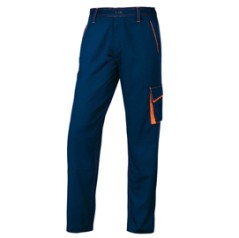 PANTALONE da LAVORO M6PAN blu/arancio Tg. M PANOSTYLEÂ®