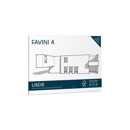 ALBUM FAVINI 4 24X33CM 220GR 20FG LISCIO