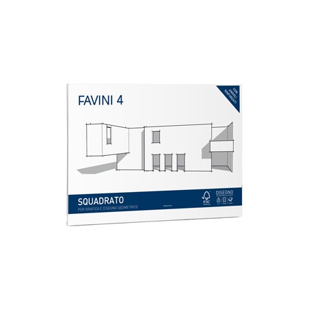 ALBUM FAVINI 4 33X48CM 220GR 20FG LISCIO SQUADRATO