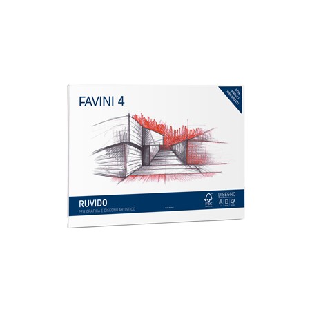 ALBUM FAVINI 4 33X48CM 220GR 20FG RUVIDO