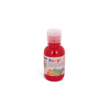 Colore acrilico fine Acryl 125ml rosso carminio PRIMO