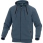 FELPA SPORTIVA Anzio Tg. XL blu marino IN PILE/COTONE