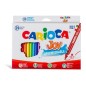 SCATOLA 24 PENNARELLI JOY LAVABILI COLORI ASSORTITI CARIOCA