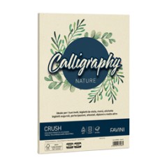 Carta Calligraphy Nature CRUSH A4 50fg 200gr agrumi FAVINI