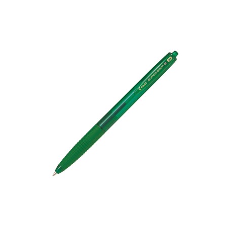 Penna a scatto SUPERGRIP G punta 1,00mm verde PILOT