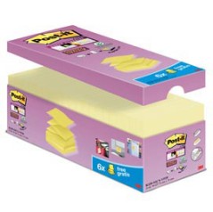 VALUE PACK 20 BLOCCH 90fg Post-itÂ® Super Sticky Z-notes 76X76MM R-330-SSCY-VP20