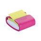 DISPENSER PRO fucsia +1 Post-itÂ® Super Sticky Z-Notes fuxia 76x76mm