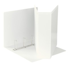 Raccoglitore DISPLAY MAXI 22x30cm 4Q H65mm bianco personalizzabile ESSELTE