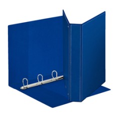 Raccoglitore DISPLAY MAXI 22x30cm 4D H30mm blu personalizzabile ESSELTE