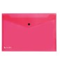 BUSTA CON BOTTONE PULL ROSSO 21X29.7CM