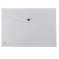 BUSTA CON BOTTONE PULL TRASPARENTE 21X29.7CM