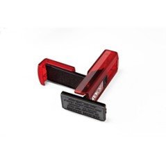 Timbro Pocket Stamp Plus 30 18x47mm 5righe autoinchiostrante rosso COLOP