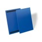 50 buste identificazione magnetiche 210x297mm (A4-VERT.) art.1744 Blu DURABLE