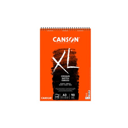 Album XL Croquis A3 90gr 120fg Canson