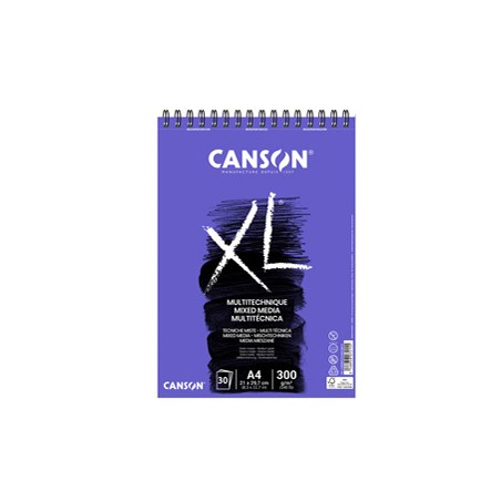 Album XL MIX-MEDIA f.to A4 300gr 30fg Canson