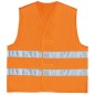 Gilet alta visibilitA' Arancio Fluo Tg. XXL