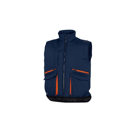 Gilet imbottito Sierra 2 Tg. XL blu/arancio