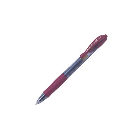 PENNA SFERA GEL SCATTO G-2 BORDEAUX 0.7MM PILOT